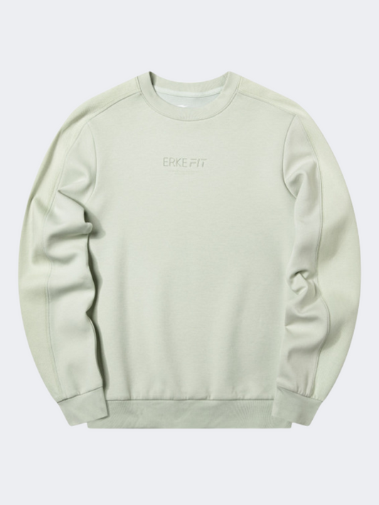 Erke Women Training Sweatshirt Light Green