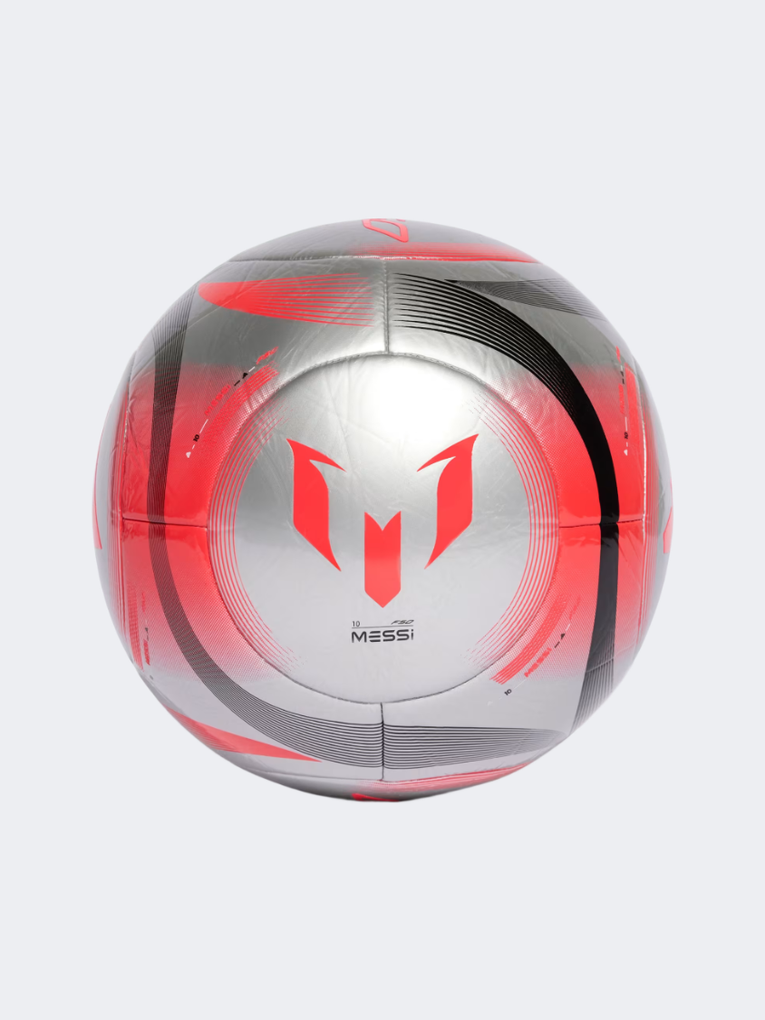 Adidas Messi Club Unisex Football Ball Lucid Red/Black