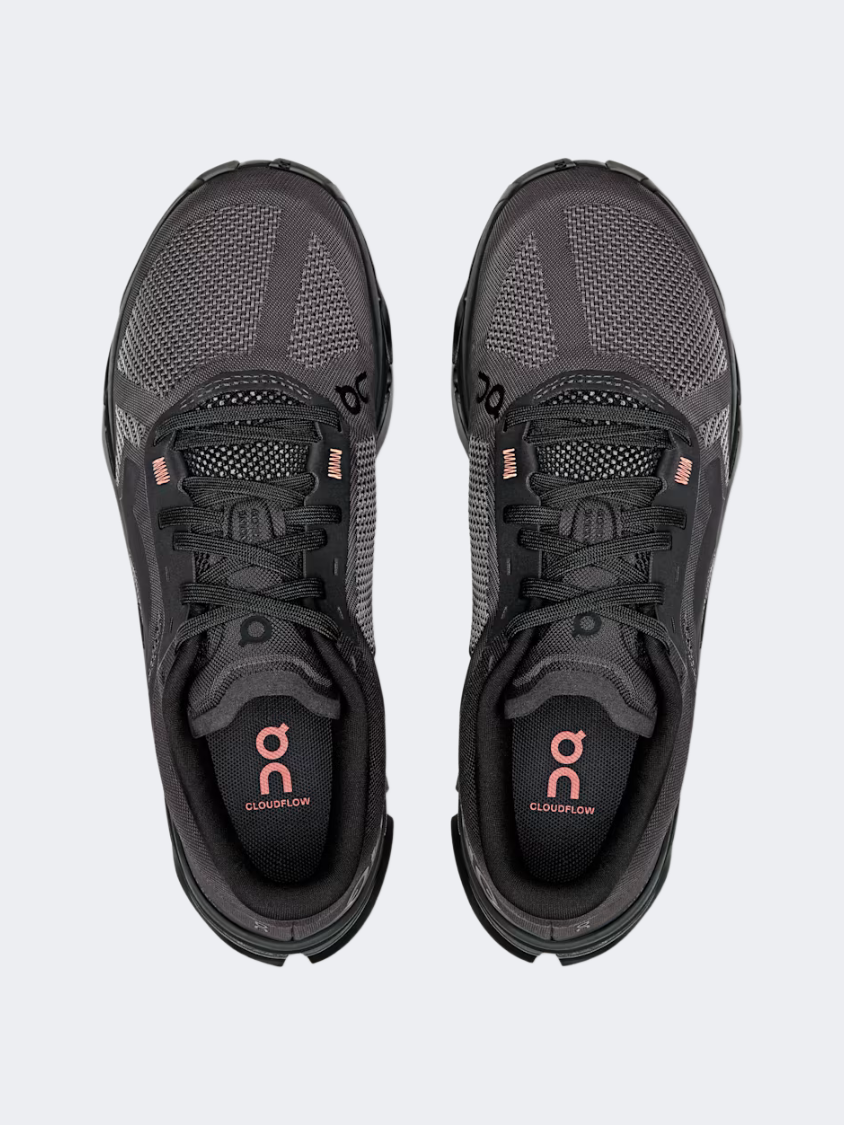 On Cloudflow 5 Women Running Shoes Black