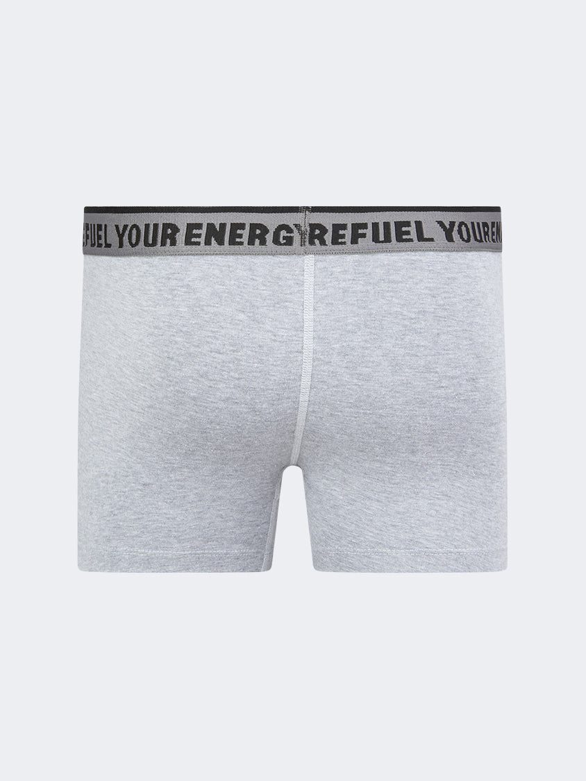 ملابس داخلية رجالية من ليكرا Oil And Gaz باللون الرمادي