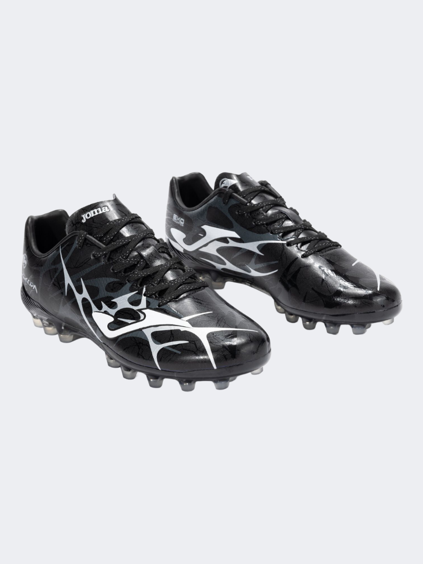 Joma Supper Copa 2501 AG Men Football Shoes Black/White