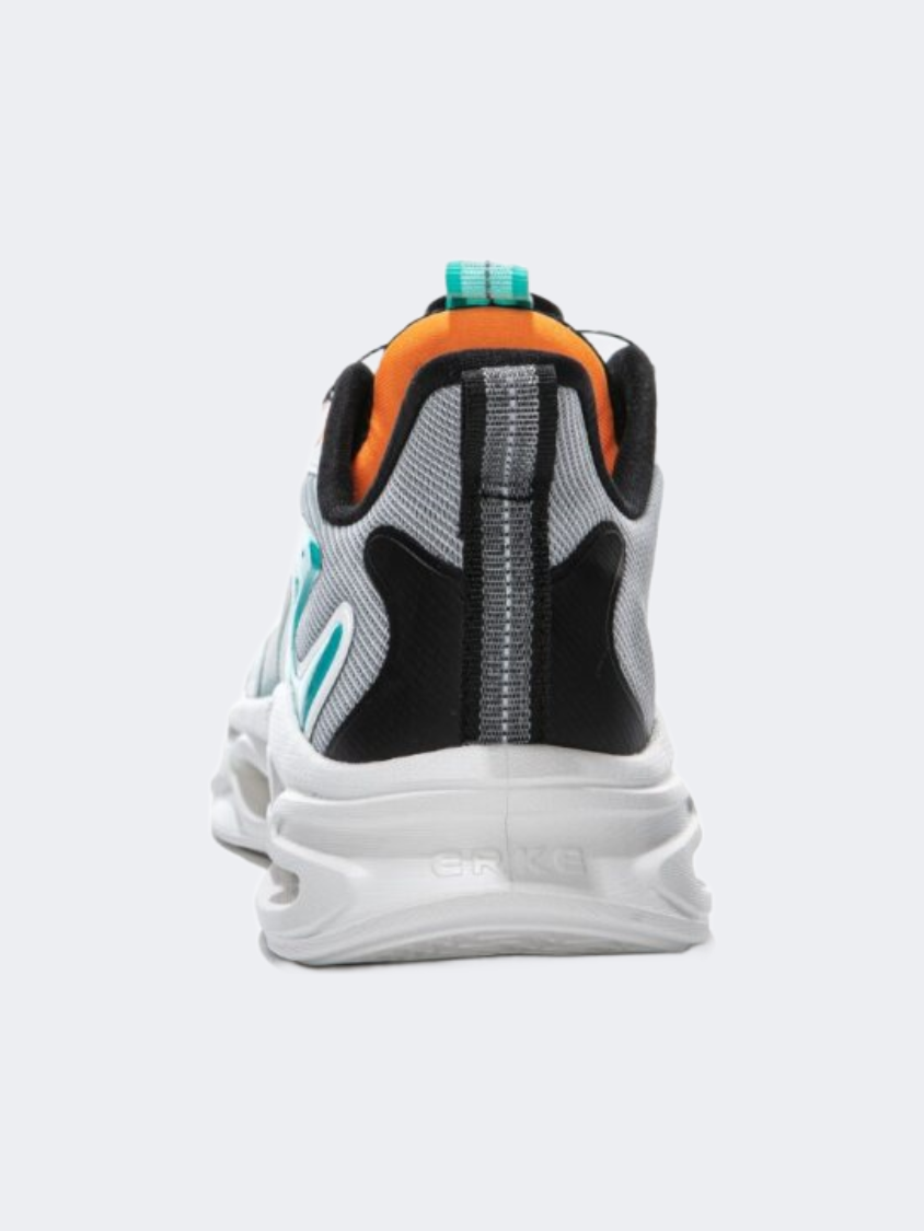 Erke Kids-Boys Running Shoes White/Blue Green