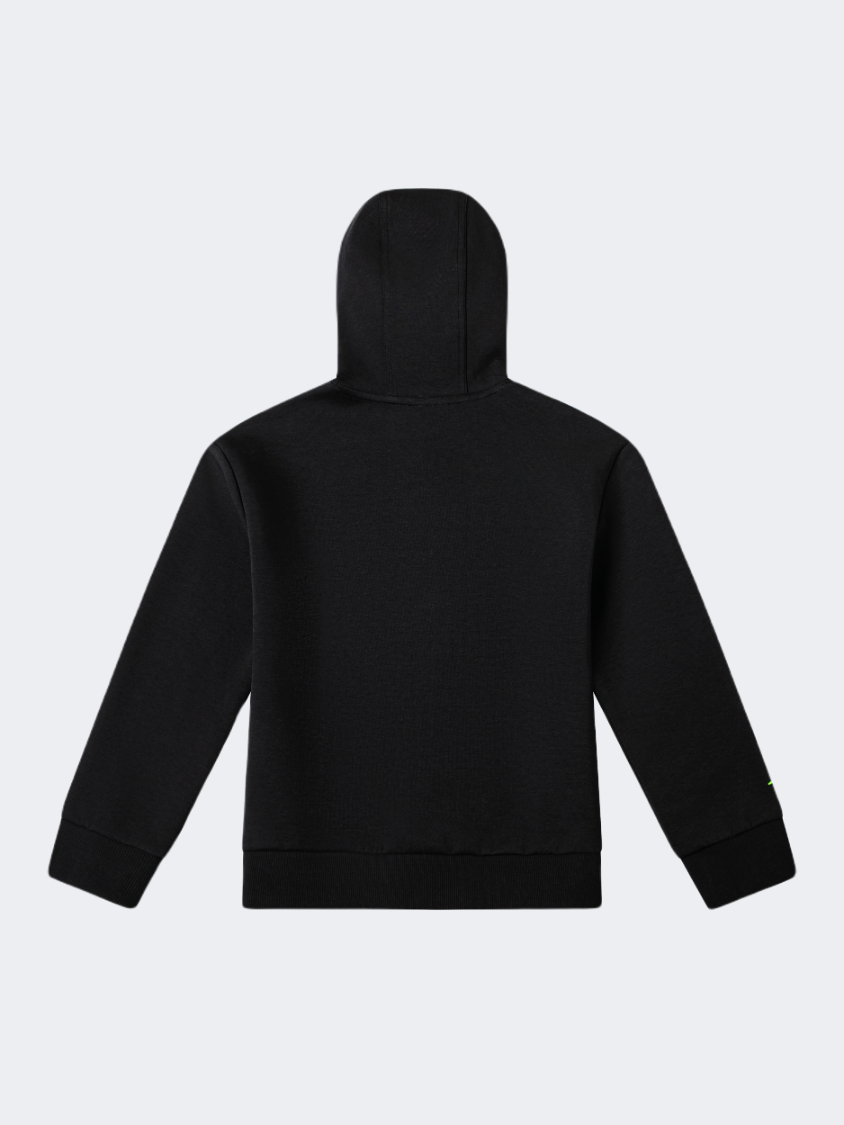 Erke Kids-Boys Training Hoody Black/Green