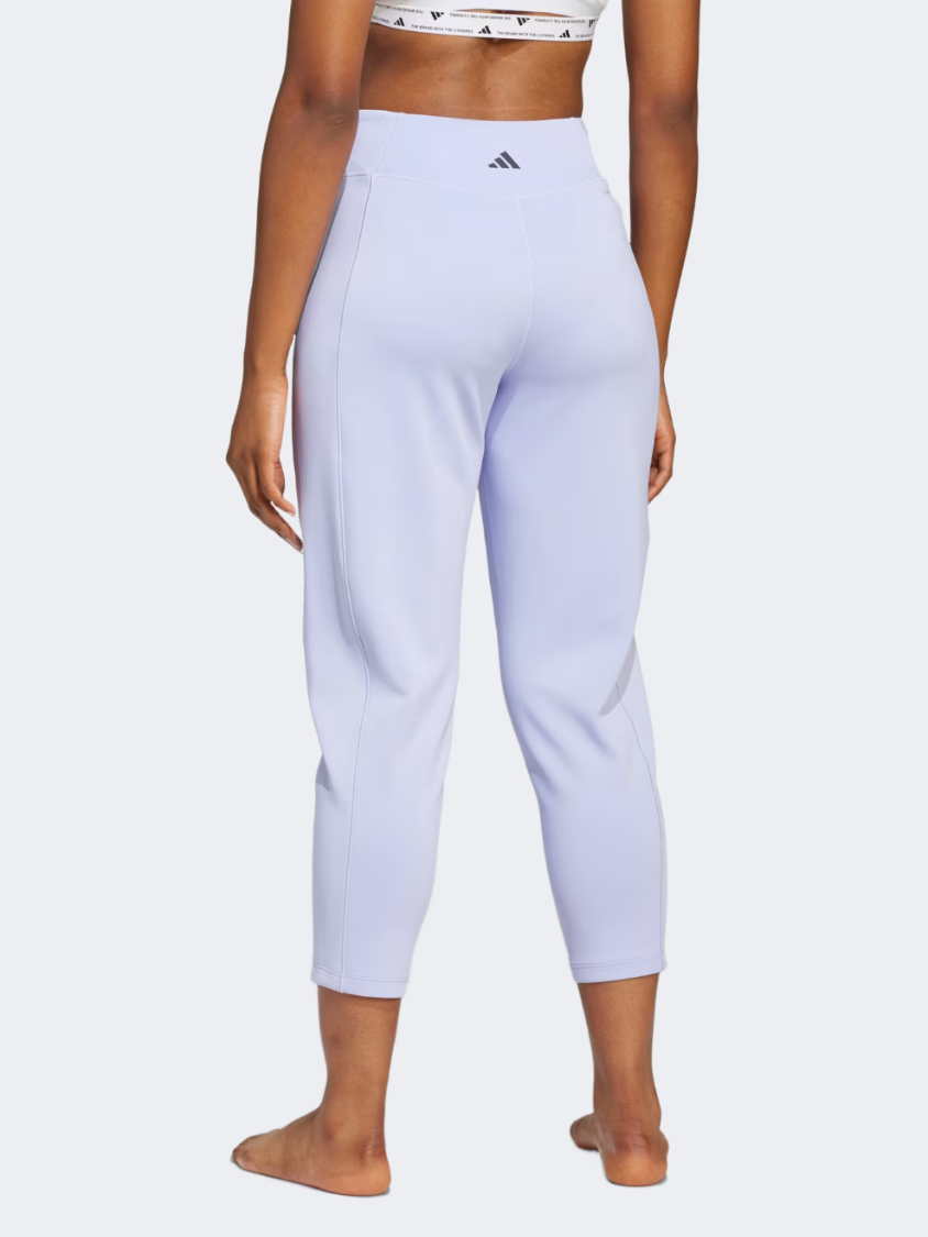 Adidas All Me Yoga Essentials Women Training Pant Violet Tone