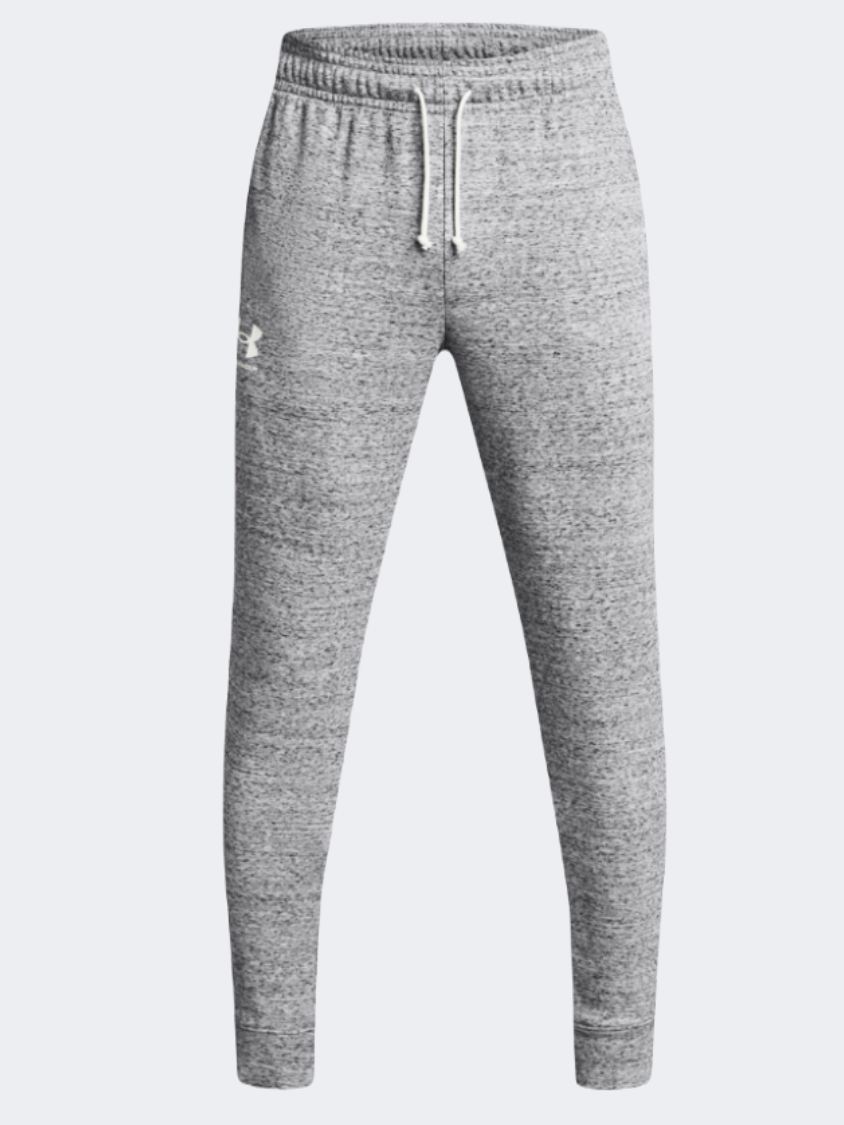 Under Armour Rival Terry Men Lifestyle Pant Mod Grey/Onyx White