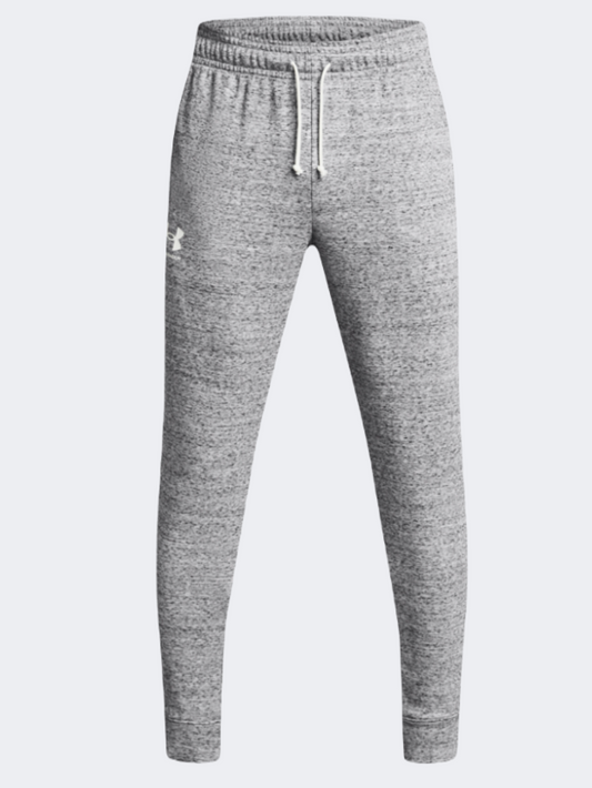 Under Armour Rival Terry Men Lifestyle Pant Mod Grey/Onyx White