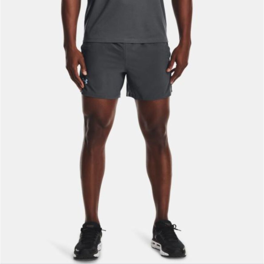 Under Armour Launch 5 Running Short Pitch Gray 1361492-012 at