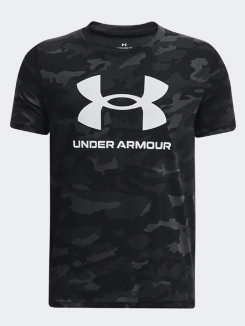 Under Armour Training t-shirt in white camo print