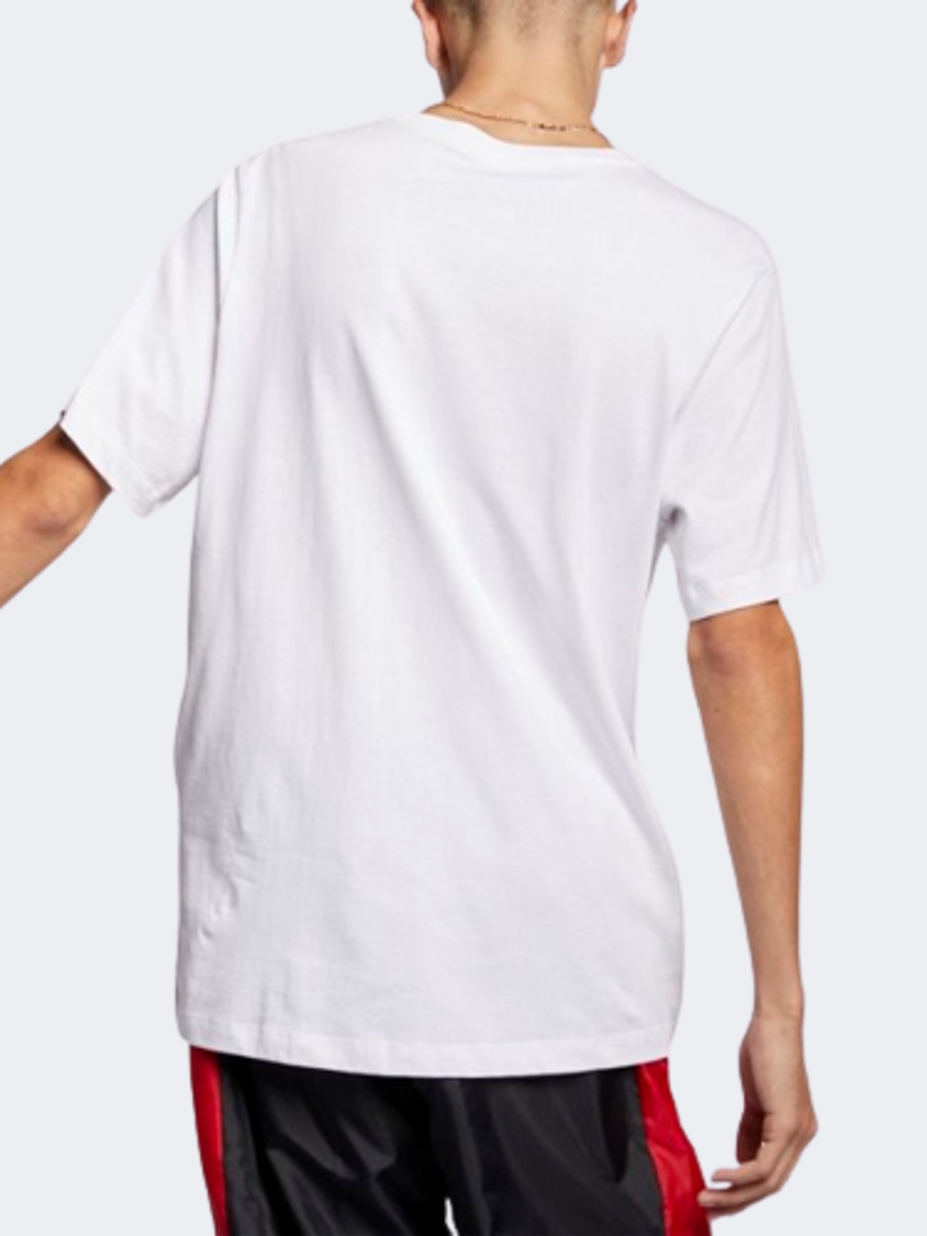 Nike Sportswear Men Lifestyle T-Shirt White/Black/Red