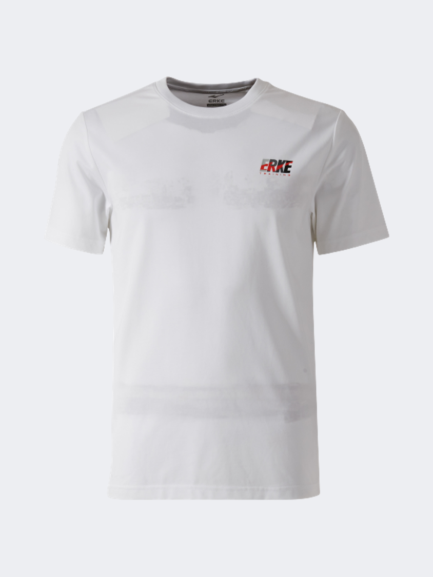 Erke Crew Neck Men Lifestyle T-Shirt White