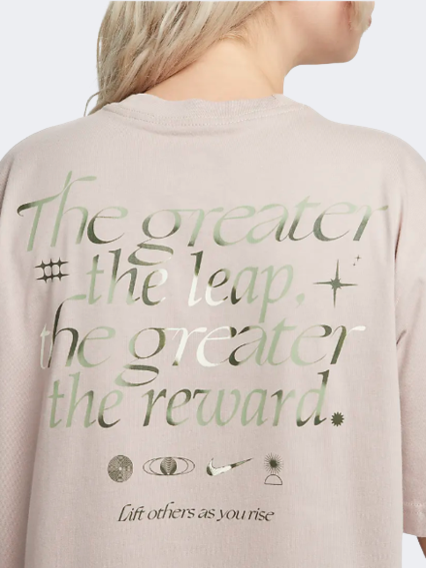Nike Sportswear Women Lifestyle T-Shirt Diffused Taupe