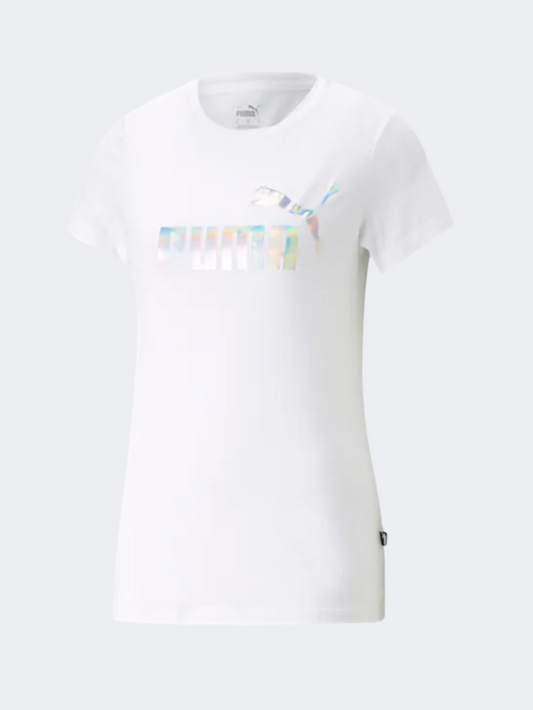 Puma  Essentials+ Novashine Women Lifestyle T-Shirt White
