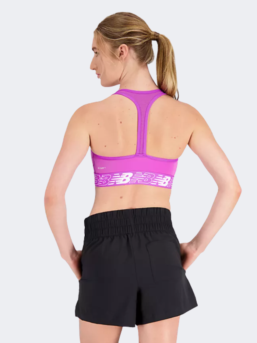 New Balance Pace Women Training Bra Lilac Cloud