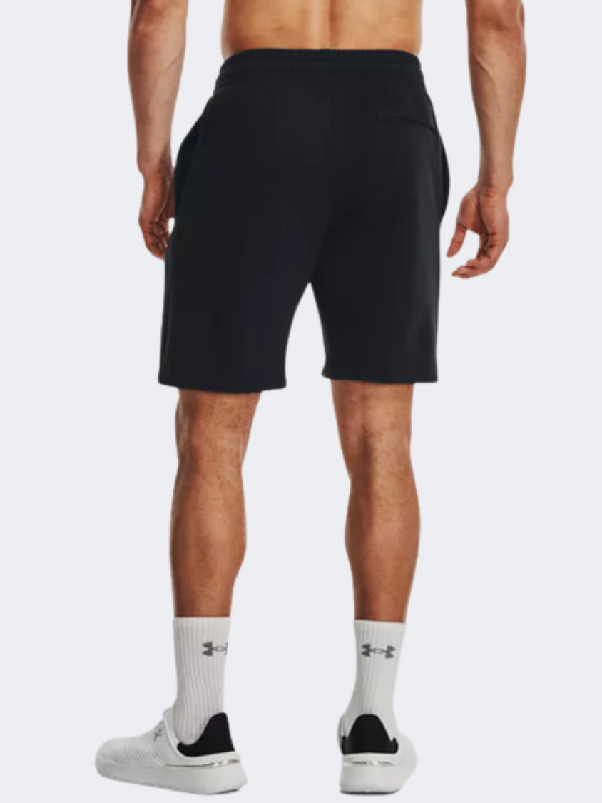 Under Armour Rival Fleece Men Lifestyle Short Black/White