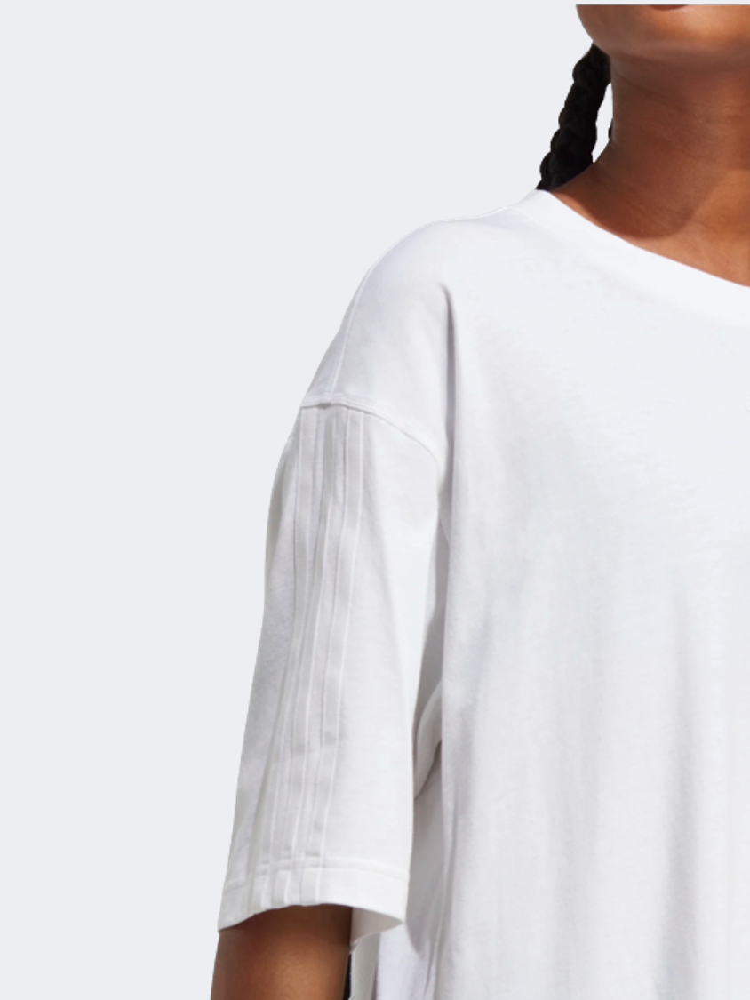 Adidas Dance Oversized Women Sportswear T-Shirt White