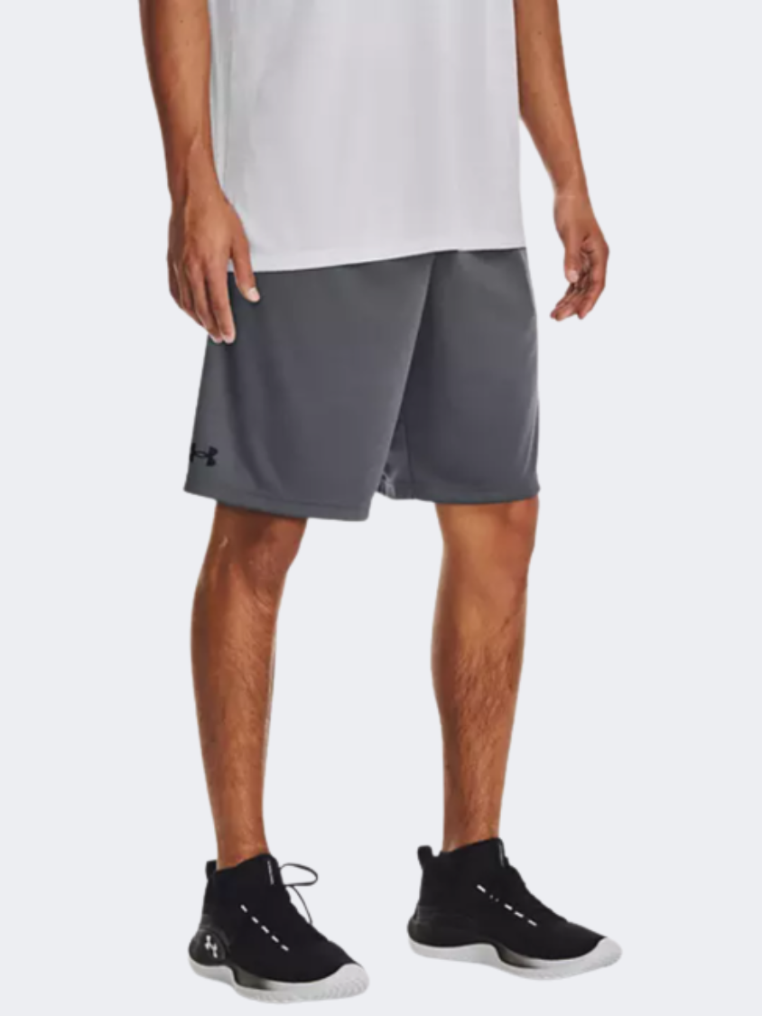Under Armour Tech Wordmark Graphic Men Training Short Pitch Grey/Black