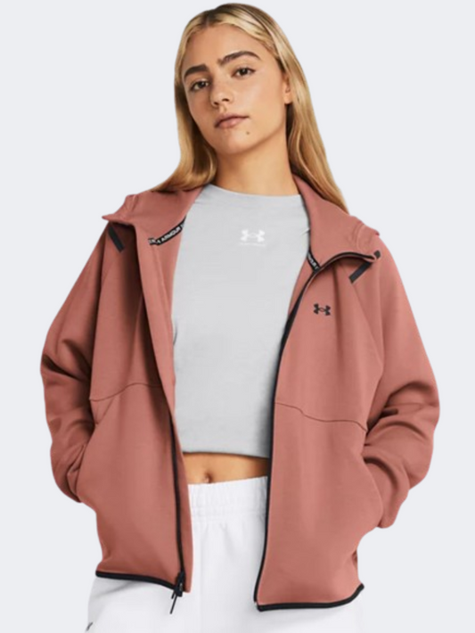 Under Armour Unstoppable Women Lifestyle Jacket Canyon Pink/Black