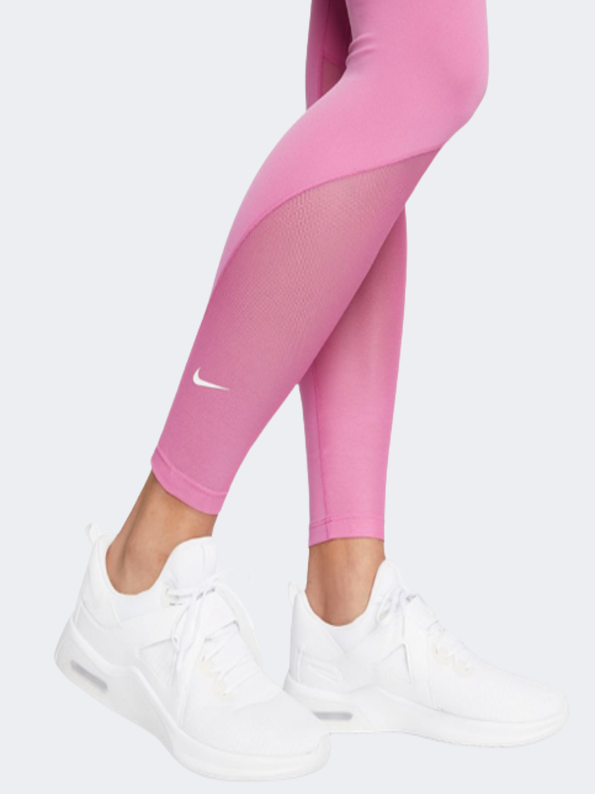 Nike One Women Training Tight Fuchsia/White