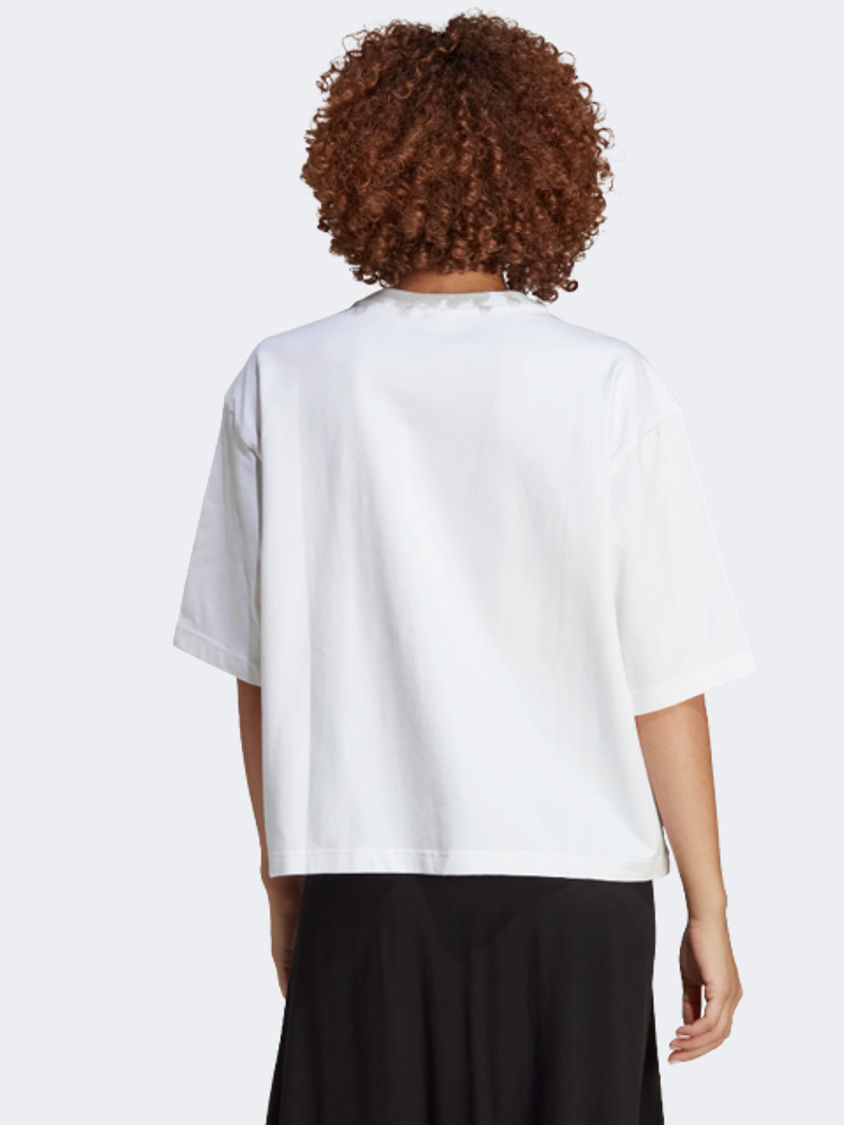 Adidas Originals Houndstooth Trefoil Women Originals T-Shirt White/Black