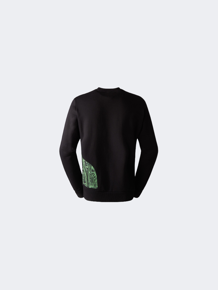 The North Face Blown Up Logo Men Lifestyle Sweatshirt Black