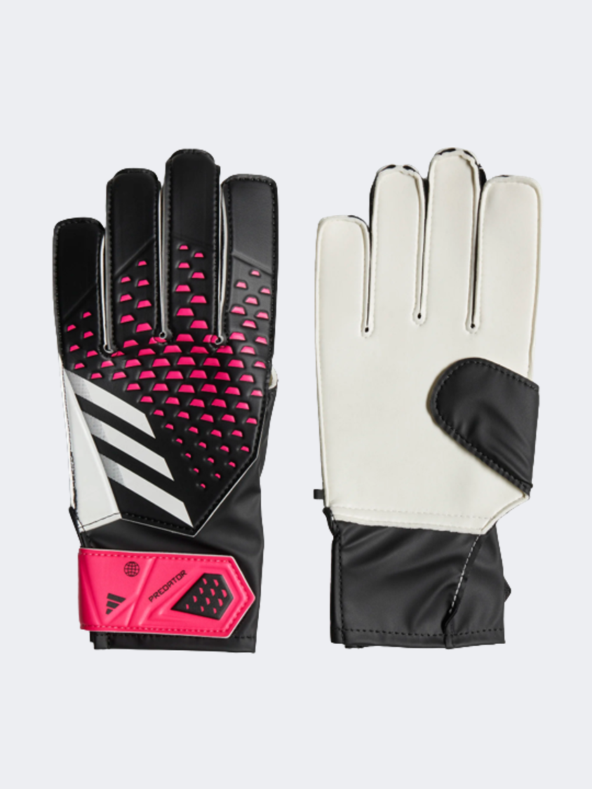 Pink adidas 2024 football gloves