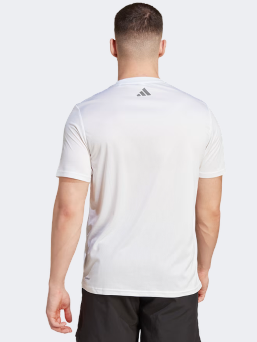 Adidas Hiit Graphic Men Training T-Shirt White/Black