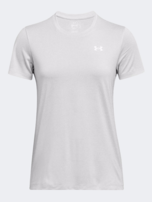 Under Armour Tech Twist Women Training T-Shirt Halo Grey/White
