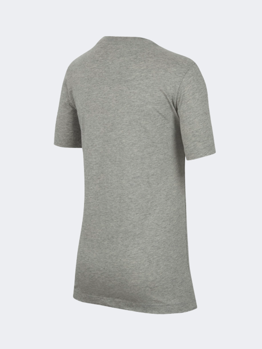 Nike F.C. Barcelona Boys Football T-Shirt Dark Grey