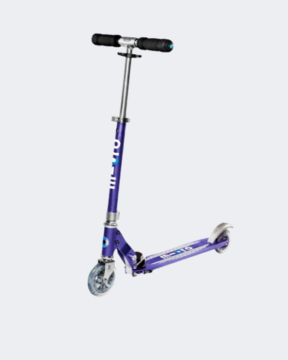 Micro Sprite Kids Skating Scooter Blue Stripe