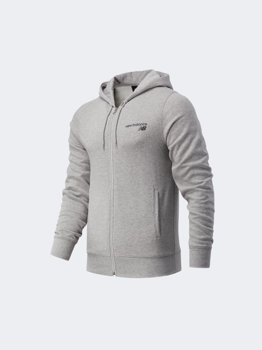 New Balance Classic Core Men Lifestyle Hoody Athletic Grey Mike Sport Iraq