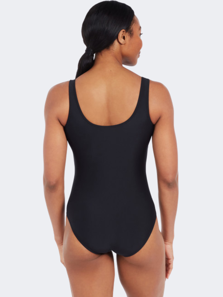 Zoggs Yarra Scoopback Women Swim Monokini Black/White/Navy