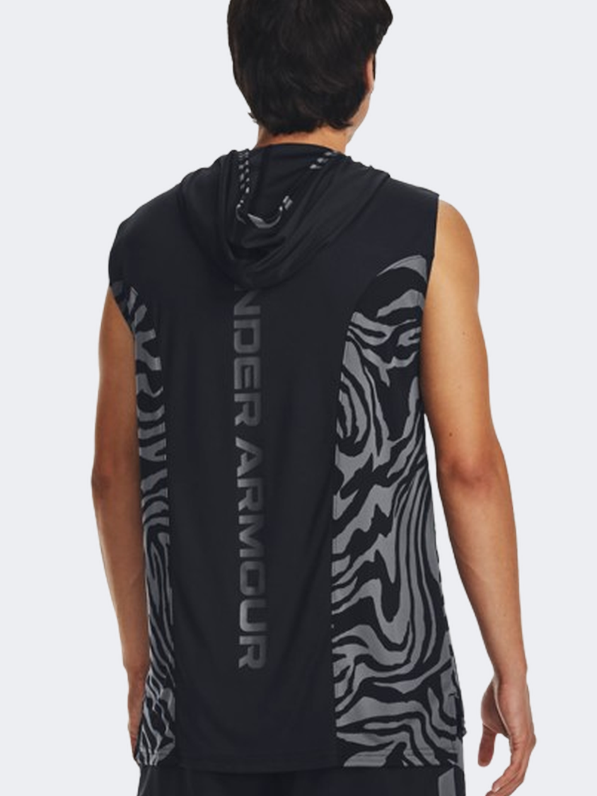 Under Armour Baseline Men Basketball Tank Black/Pitch Grey