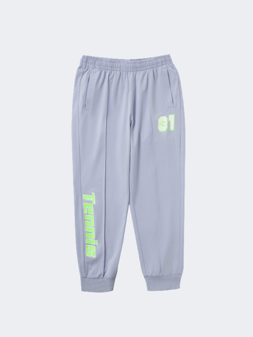 Erke Knitted Cropped Kids-Girls Lifestyle Pant Light Purple