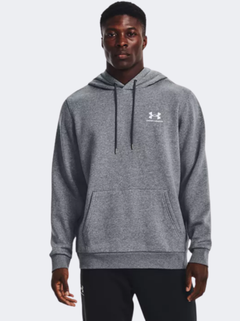 Under Armour Essential Men Lifestyle Hoody Pitch Grey/White