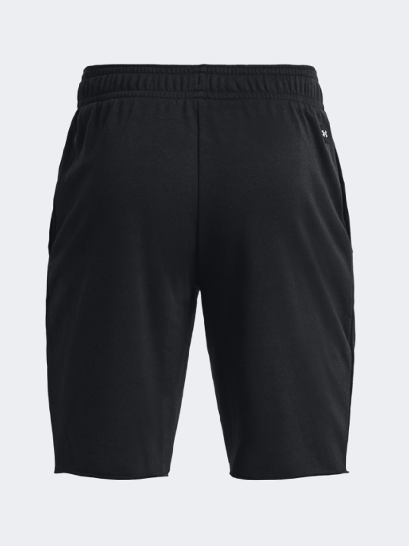 Under Armour Project Rock Terry Brahma Bull Men Training Short Black/White