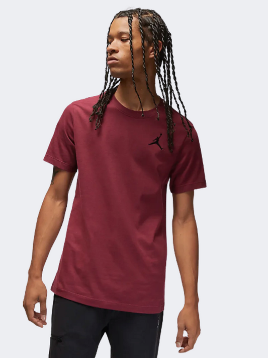 Nike Jordan Jumpman Men Basketball T-Shirt Cherrywood Red