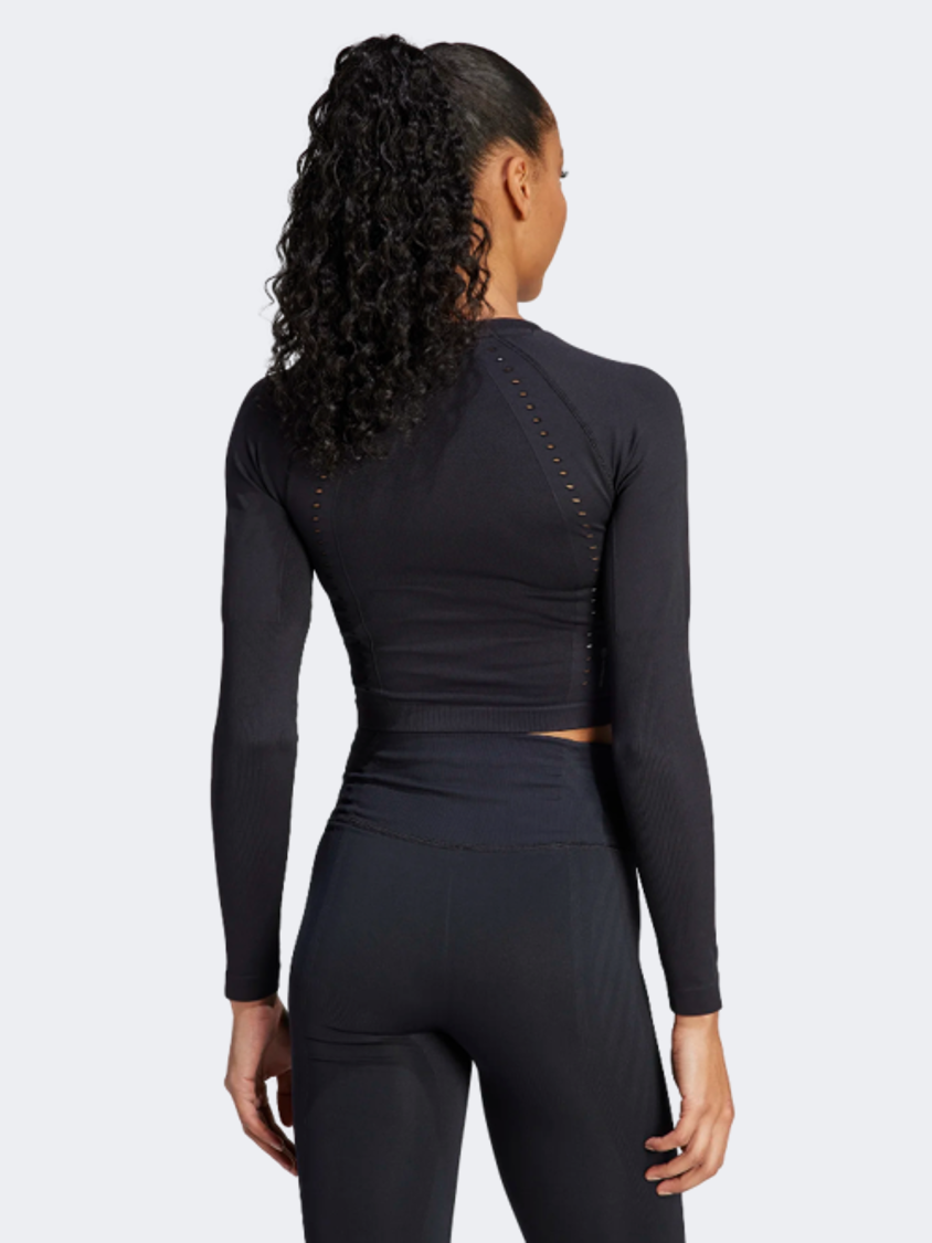 Adidas Aeroknit Women Training Long Sleeve Black
