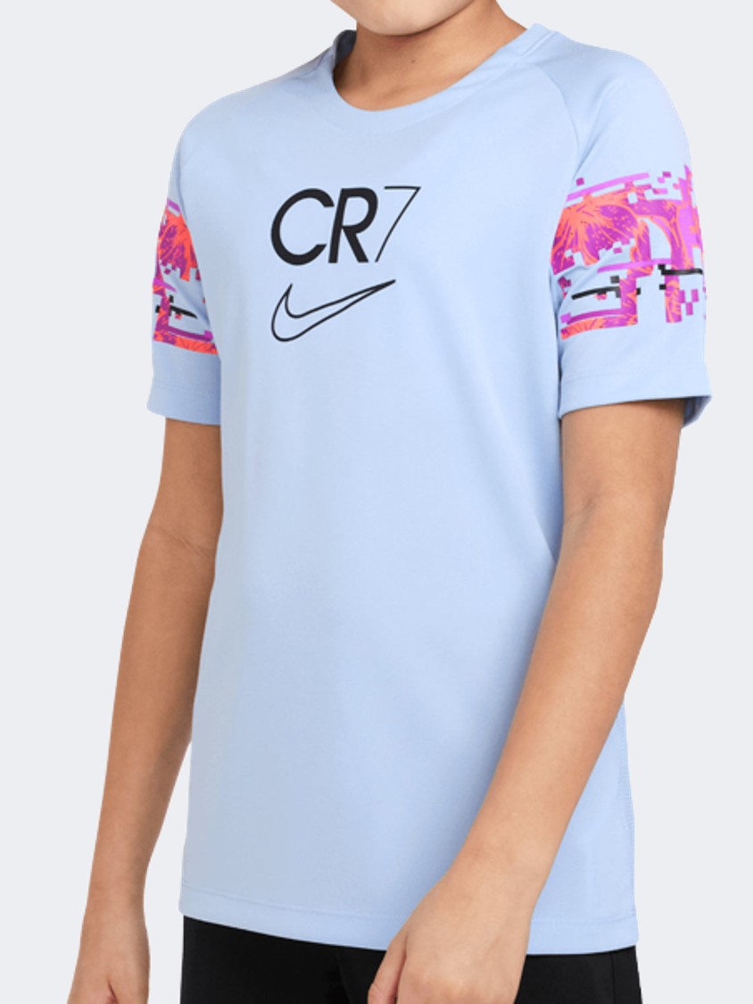 Nike Older Kids Cr7 T-Shirt - Blue