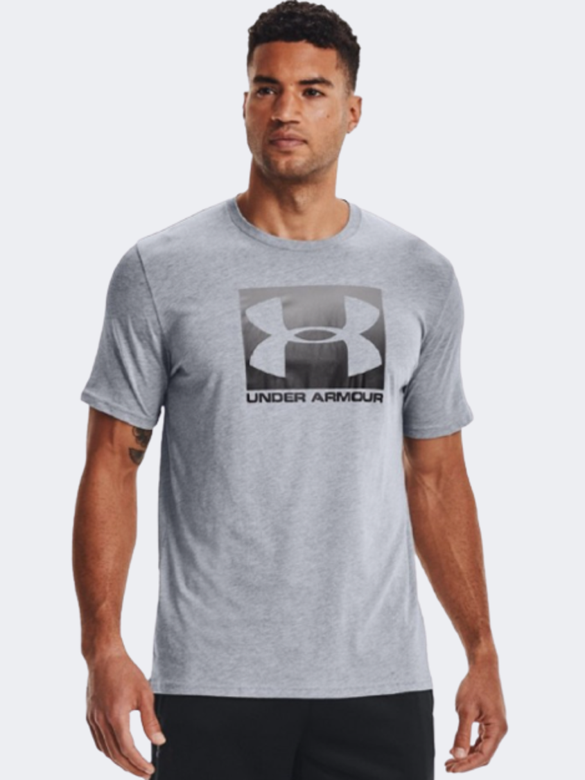Under Armour Boxed Sportstyle Heather Men Training Sleeveless Grey