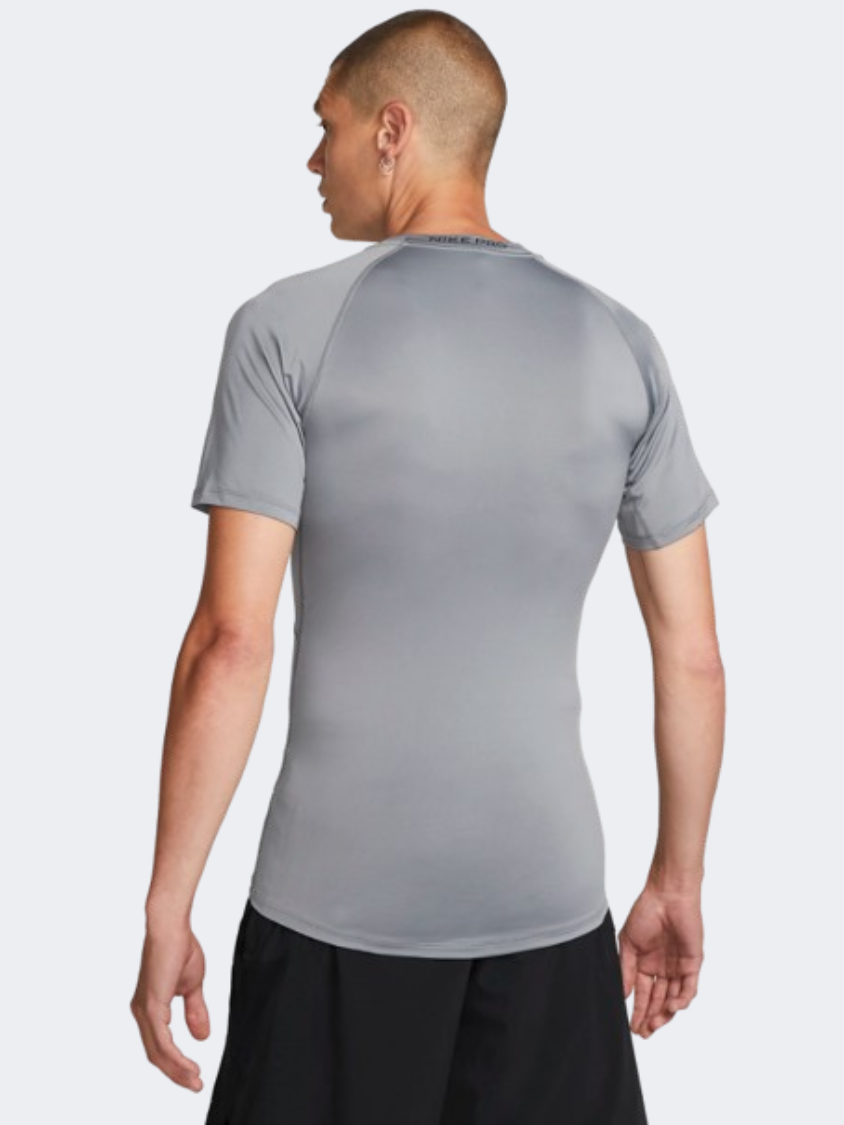Nike Pro Men Training T-Shirt Smoke Grey/Black
