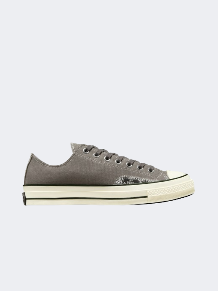 Converse Chuck 70 Crafted Ollie Patch Women Lifestyle Shoes Grey ...