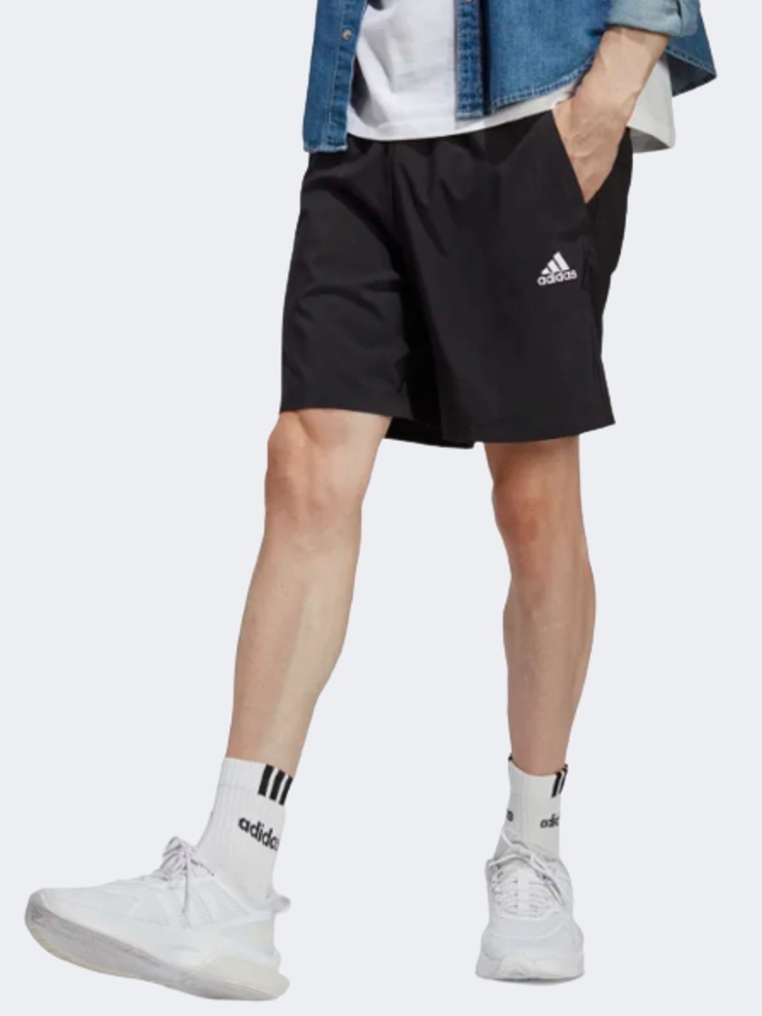 Adidas Aeroready Essentials Chelsea Small Logo Men Sportswear Short Black