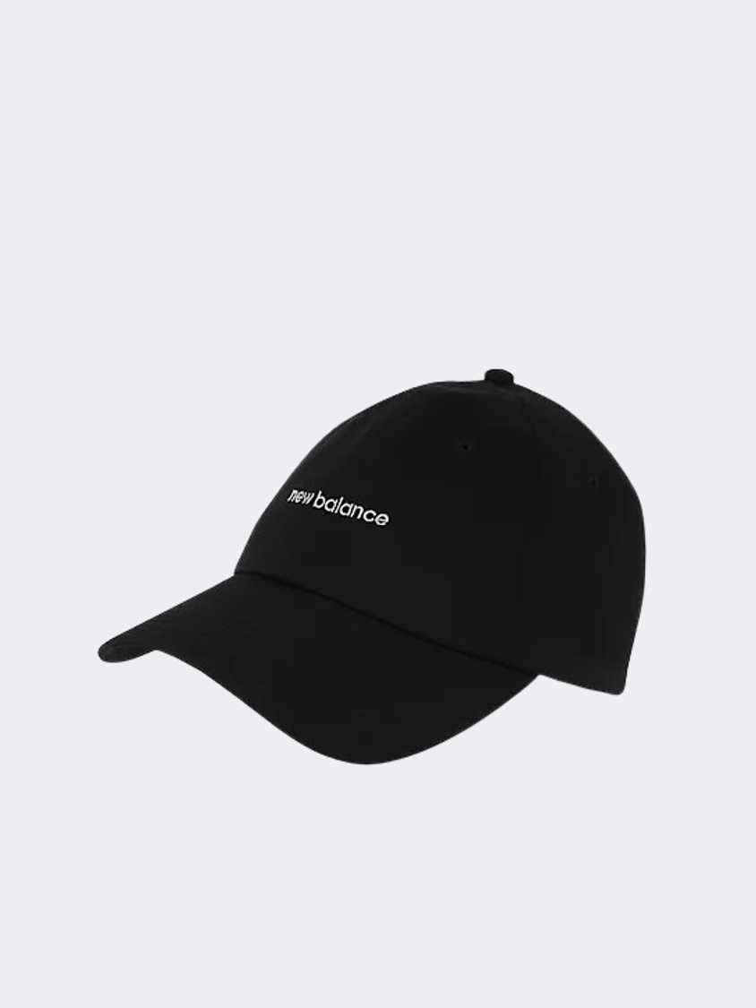 New Balance Linear Logo Men Lifestyle Cap Black