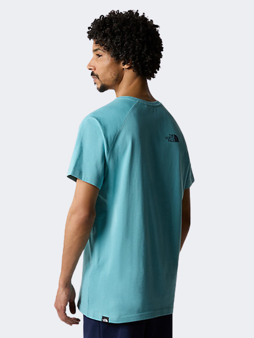 The North Face Raglan Redbox Men Lifestyle T-Shirt Blue