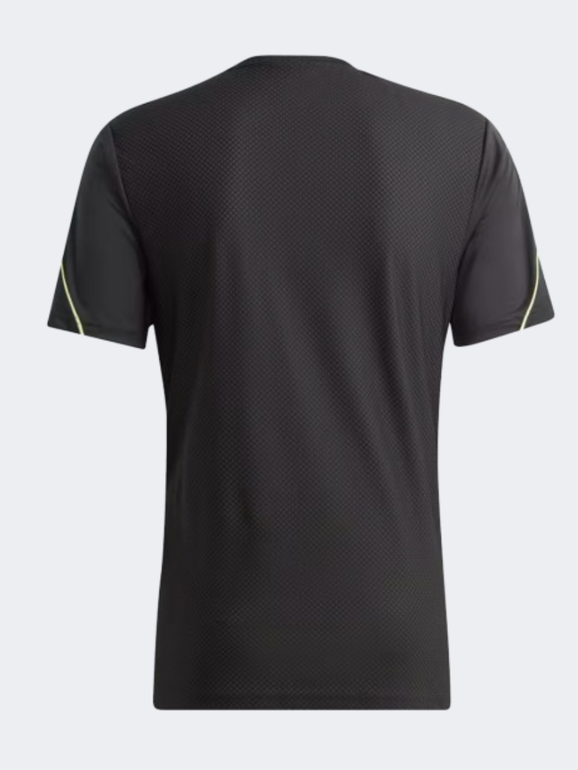 Adidas Tiro 23 Men Football T-Shirt Black/Pulse Lime