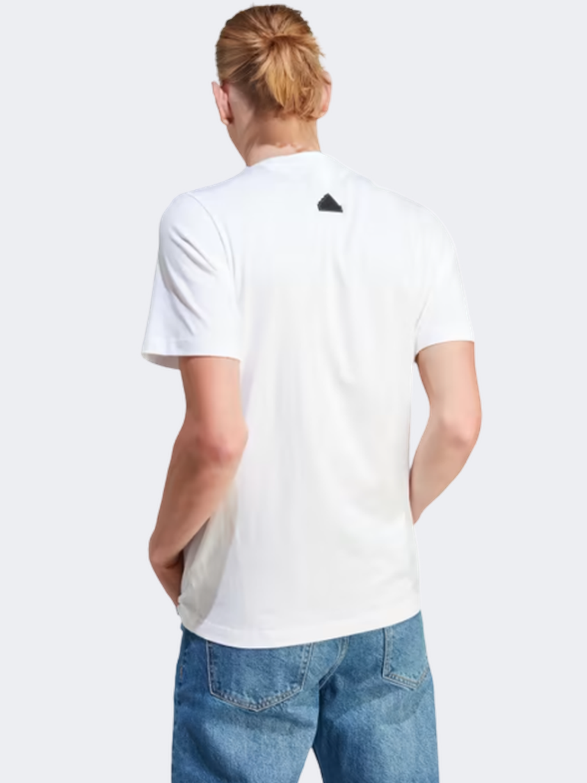 Adidas Future Icons Camo Men Sportswear T-Shirt White