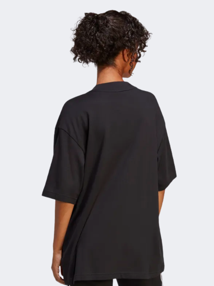 Adidas Future Icons Badge Of Sport Boyfriend Women Sportswear T-Shirt Black