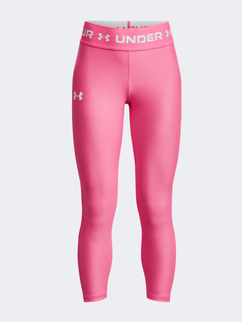 Under Armour Heatgear® Ankle Crop Girls Training Tight Pink