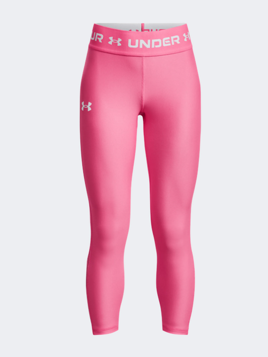 Under Armour Heatgear® Ankle Crop Girls Training Tight Pink