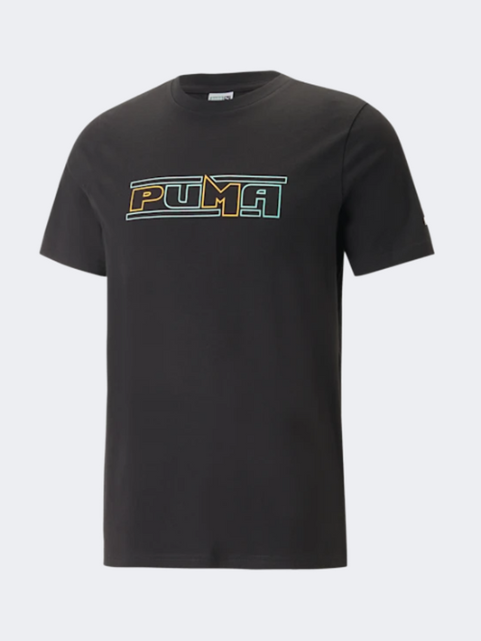 Puma Sportswear Graphic Men Lifestyle T-Shirt Black